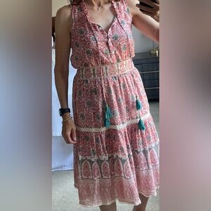 BELL by Alicia Bell Paisley Maxi Dress Sleeveless